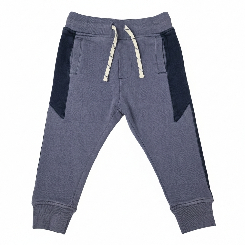 Crewcuts J.Crew Boys Lightning Bolt Joggers Blue Size 3